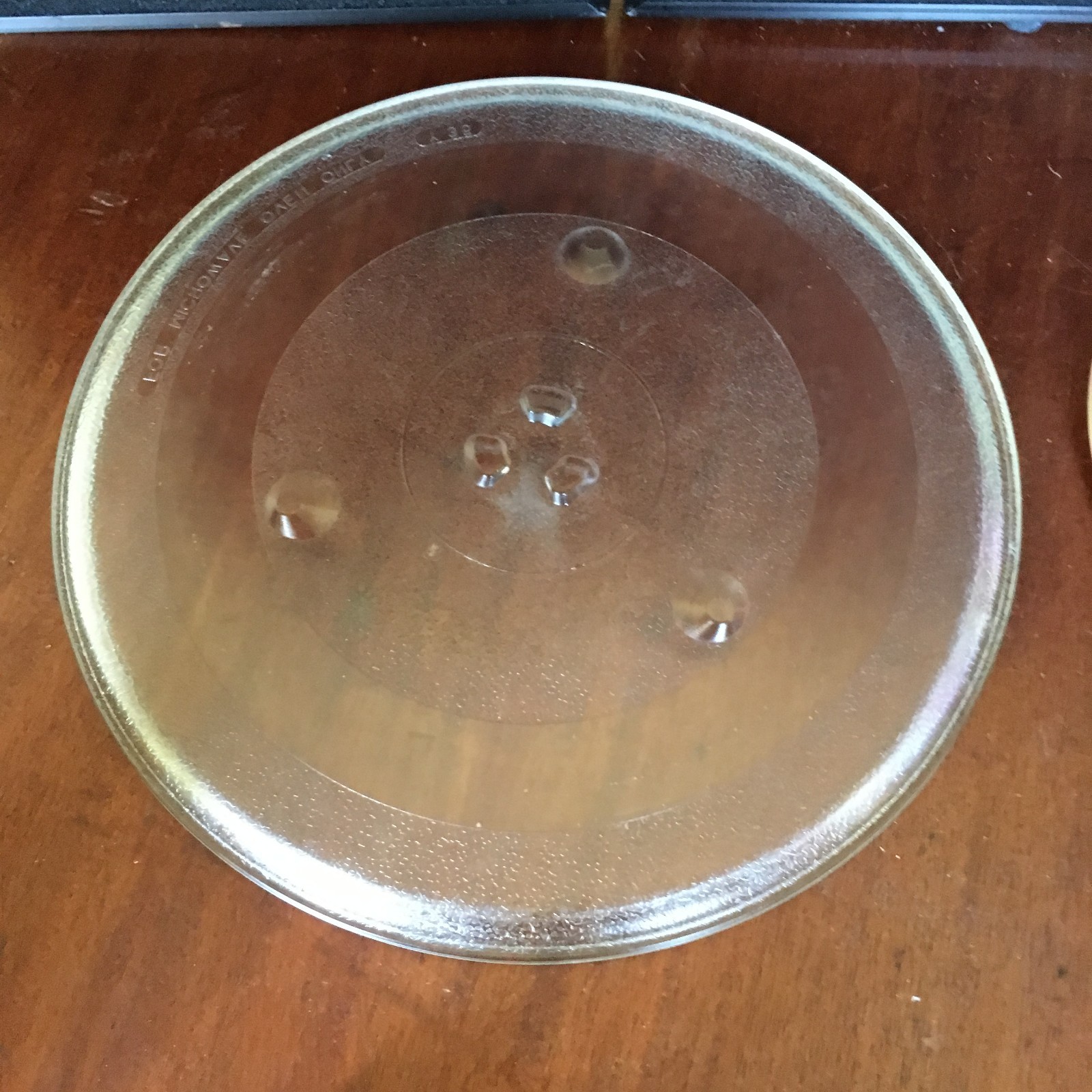 MIOCROWAVE  OVEN GLASS TURNTABLE PLATE SIZE 12 1/2