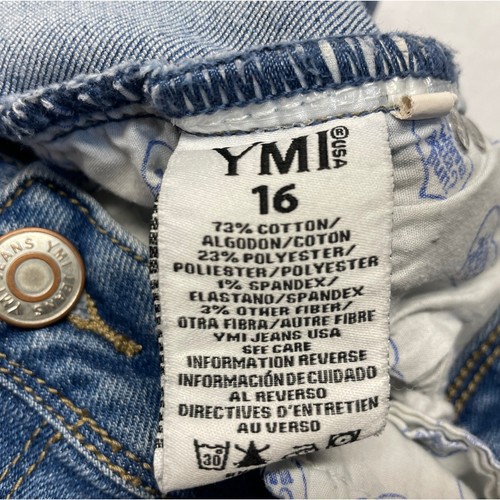 YMI Wannabettabutt Jeans Size 16 Distressed Light Wash Skinny