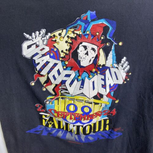 Vintage 1988 Grateful Dead Mens T Shirt Jester Rick Griffin GDM Fall Tour XL Vintage 1988 Grateful Dead Mens T Shirt Jester Rick Griffin GDM Fall Tour XL
