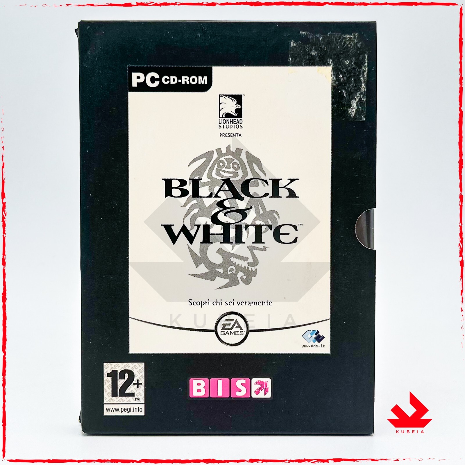 BLACK & WHITE 1 💎 ORIGINALE 🇮🇹 ITA PC COMPUTER 🎁 IDEA REGALO RTS STRATEGICO