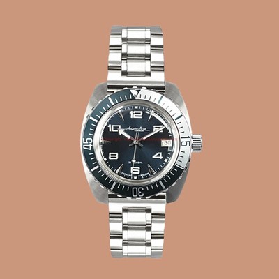 Pre-owned Vostok Amphibian 170894 - Russian Diver Automatic Wristwatch - Usa Seller