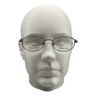 Pentax Alpha Z87-2+ Gunmetal Eyeglasses Frames 135mm Oval Safety Glasses Korea