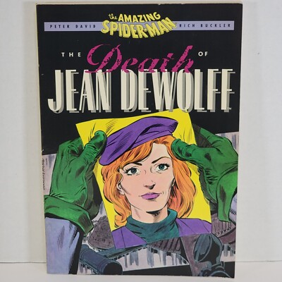 Amazing Spider-Man Death of Jean DeWolff OOP TPB 1st Print Edition Marvel 1990
