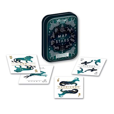 Ridley's Games: Map of The Stars Playing Cards | 52 Unique Hand-Illustrated C...