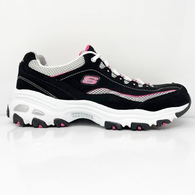 

Skechers Womens D Lites 11860 Черная повседневная обувь Кроссовки Размер 9, Черный, D Lites