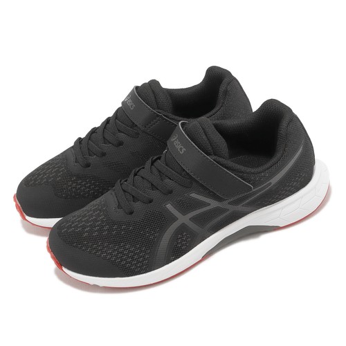 Asics Lazerbeam RH-MG Black Grey White Kids Дошкольные кроссовки 1154A146-001