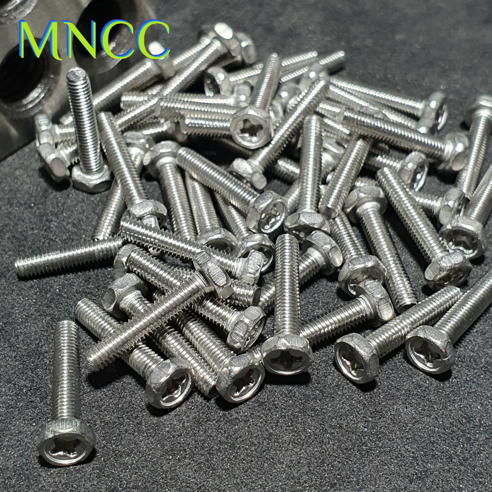 M3 5mm~25mm Phillips Hex Drive Head Set Screw 304 Stainless Steel Bolt GB29.2