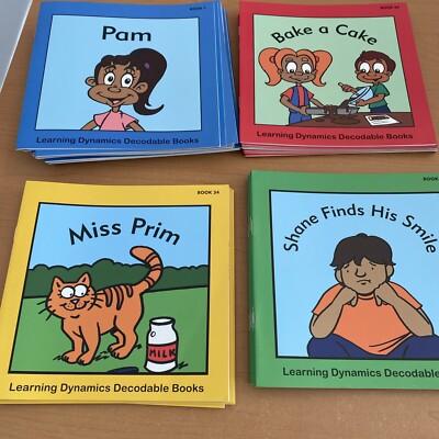 Complete 53 Count Set Learning Dynamics Decodable Books NO CD