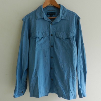 CMP Hemd MAN SHIRT blau atmungsaktiv antibakteriell UV-Schutz schnelltrocknend
