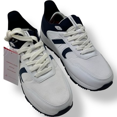 Redvanly White Navy Challenger S2504 Spikeless Golf Sneakers Men's Size 13 NWT