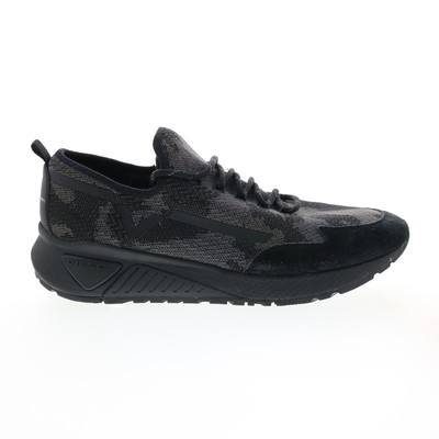 

Diesel S-KBY Y01534-P1349-T8013 Мужские черные парусиновые кроссовки Lifestyle 12, Черный, Diesel S-KBY