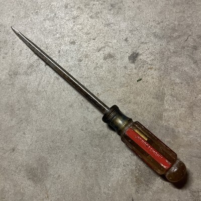 Vintage Craftsman flathead screwdriver 12  long 5/16 41587 + WF USA