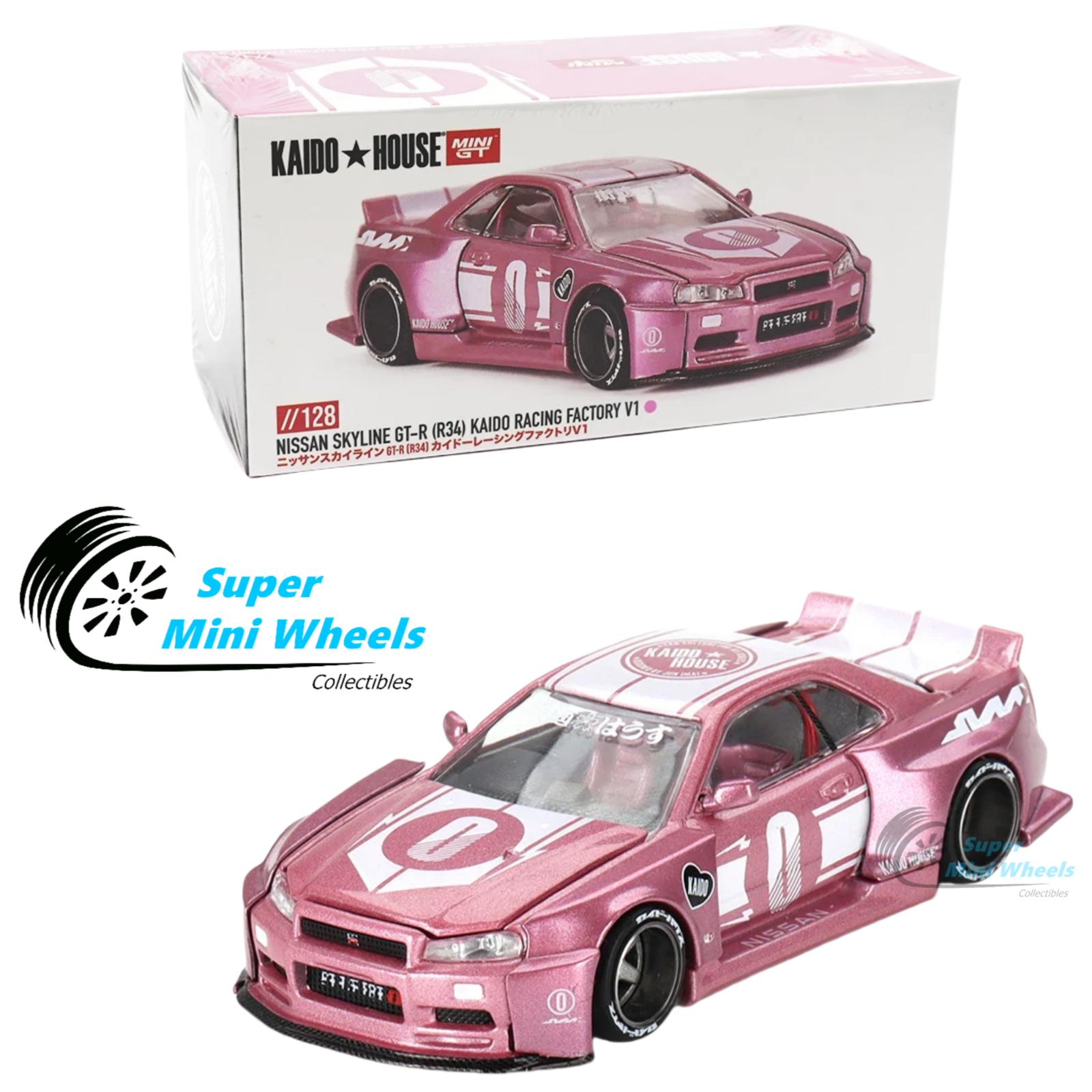 In Stock- Kaido House x Mini GT 1:64 Nissan Skyline GT-R