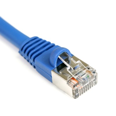 Startech.com 10 Ft Cat5e Blue Snagless Shielded Rj45 F/utp Cat 5e Patch Cable -