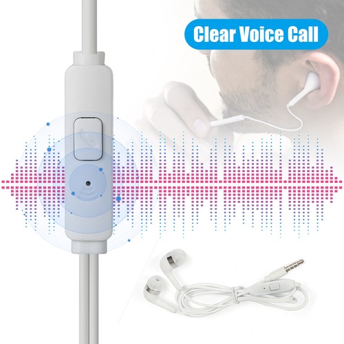 Lot 3.5mm In-Ear Headset Earphone Headphones Earbud w/ Mic for Samsung  Galaxy S