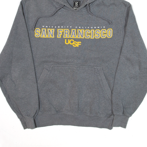 GEAR FOR SPORTS University of San Francisco California Hoodie Grey Pullover USA - Picture 5 of 6