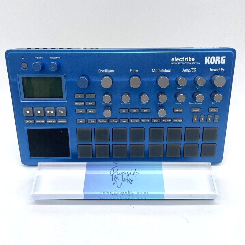 Korg Synthesizer Electribe2 Bl Blue Music Production Station Neu