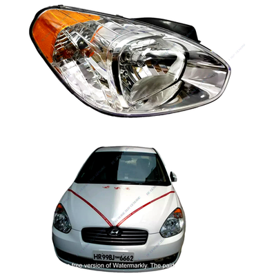 HEADLIGHT OEM GENUINE HYUNDAI VERNA 2006-2009 MODEL RH (921020P000)