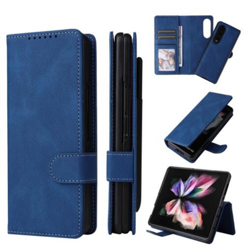 For Samsung Galaxy Z Fold3 Phone Case with S Pen Holder Flip