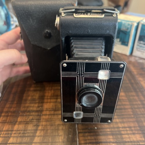 19世紀アンティーク★kodak初のセルフケース式フォールディングカメラ4×5★ 19世紀アンティーク☆kodak初のセルフケース式フォールディング