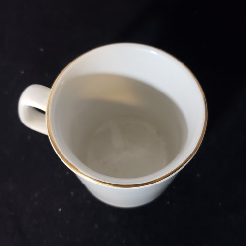 1976 Coffee Mug  Who Has Seen The Wind Promotional Gold Trim Vintage Tea