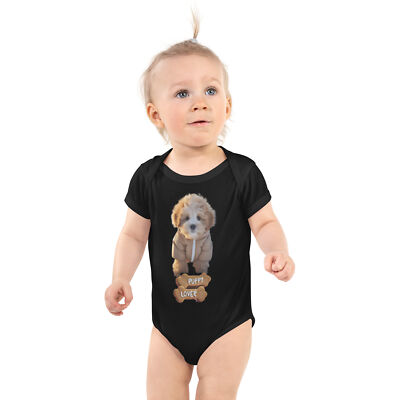 Puppy Lover Baby Bodysuit Voiceritzy Infant One-Piece | Cute Animal Graphic