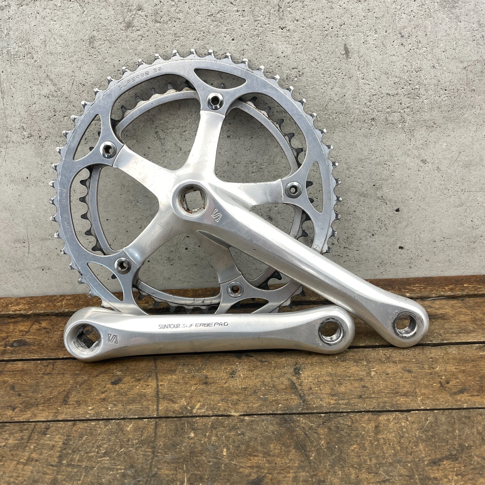 Suntour Superbe Pro Crankset | Suntour Track Crankset Suntour Superbe Pro Crankset | Suntour Track Crankset