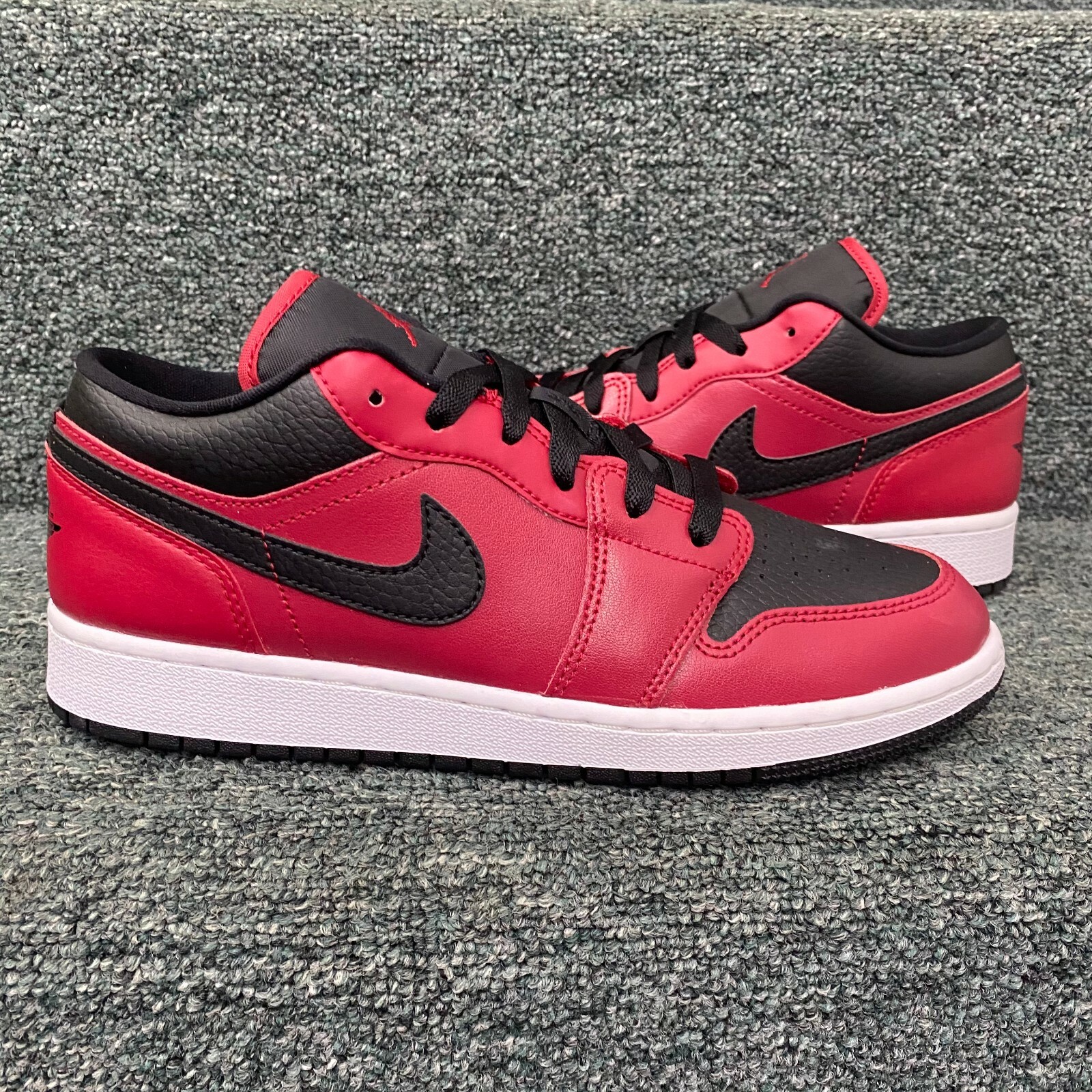 Nike Air Jordan 1 Low レッド/ブラック Nike Air Jordan 1 Low Shoes 'Alternate Bred Toe' (553558-066