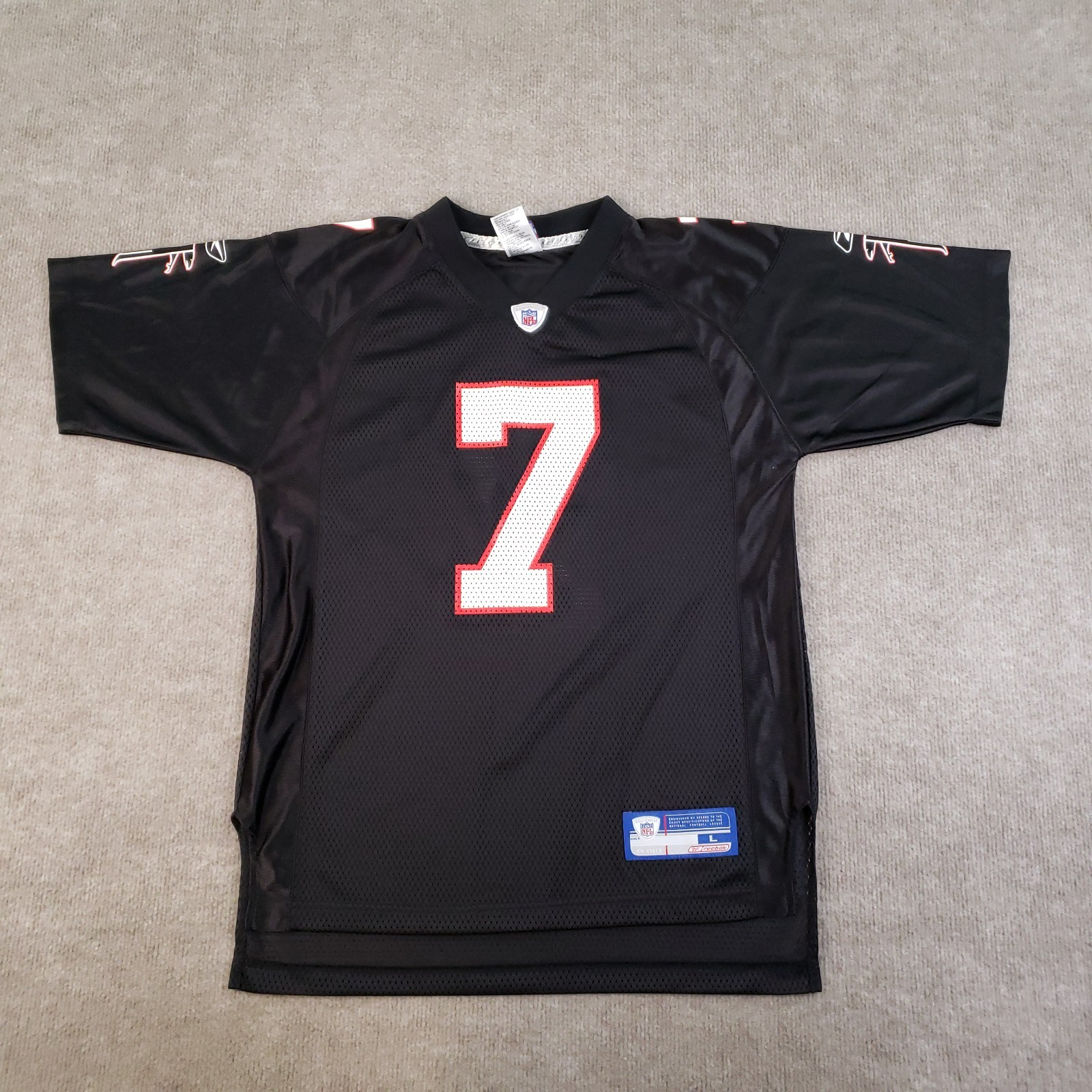 Michael Vick Atlanta Falcons Jersey Youth Size Large Black