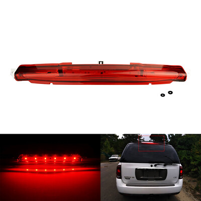 For Chevrolet Trailblazer GMC Envoy Saab 9-7X LED 3rd High Mount Brake Light Red