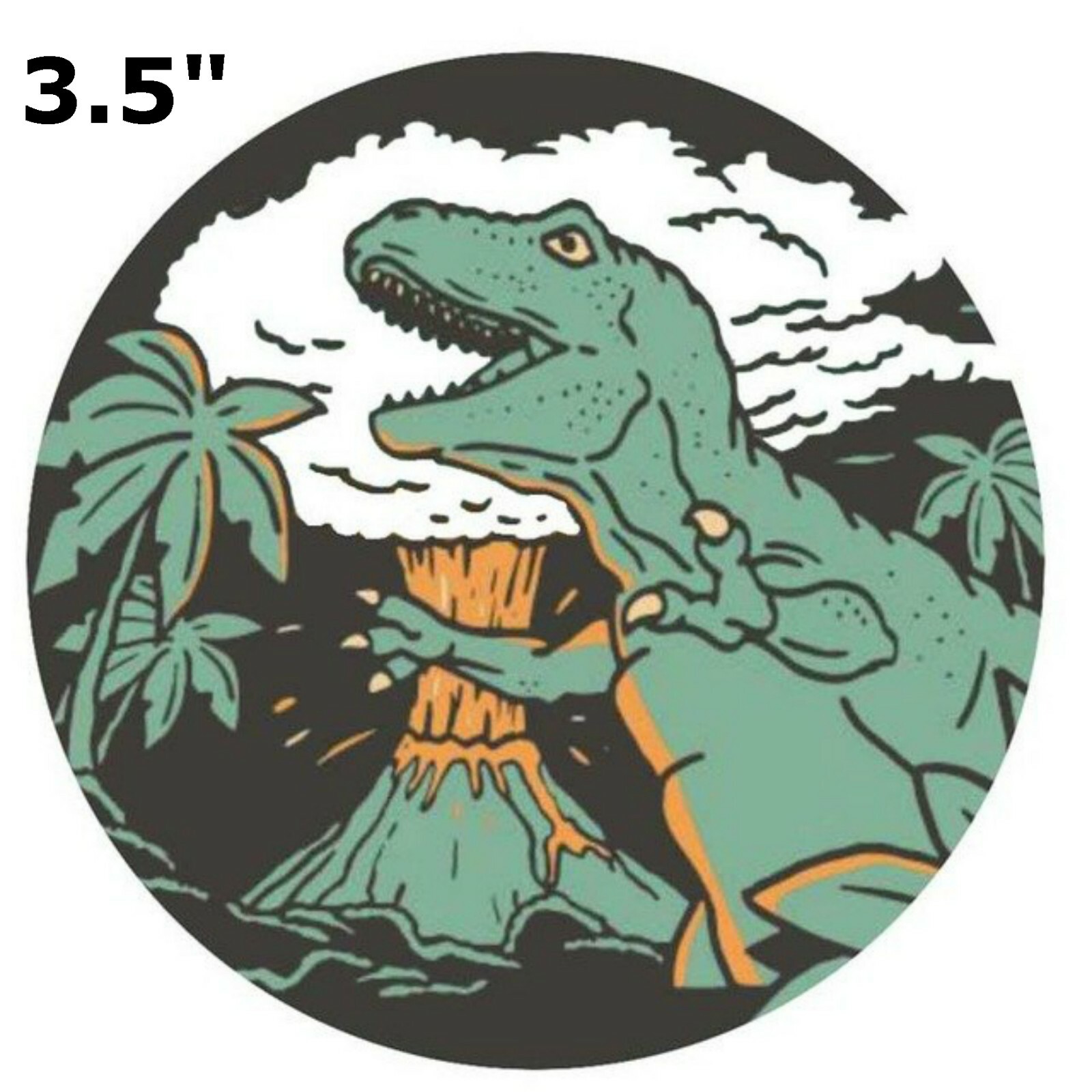 Dinosaur Sticker Vinyl Decal Jurassic Park Logo Car Truck Window Bumper Souvenir