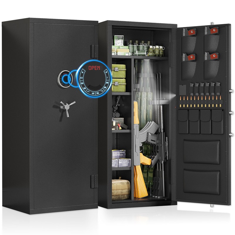 15-20 Gun Safe, Large Gun Safe for Rifles and Pistols,