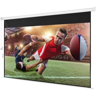 VEVOR Motorized Projector Screen 120 inch 16:9 4K 1080 Electric Projector Screen