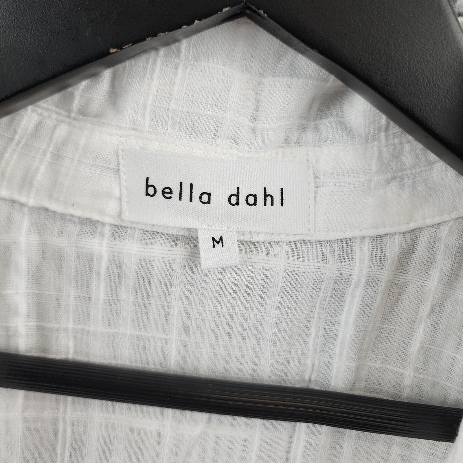Bella Dahl Shirtdress Women's M White Collared Long Sleeve Button Front Closure - Picture 5 of 15