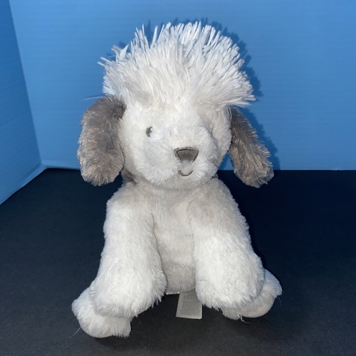 Carters Just One You Dog Plush English Sheepdog Puppy Stuffed Animal Gray White