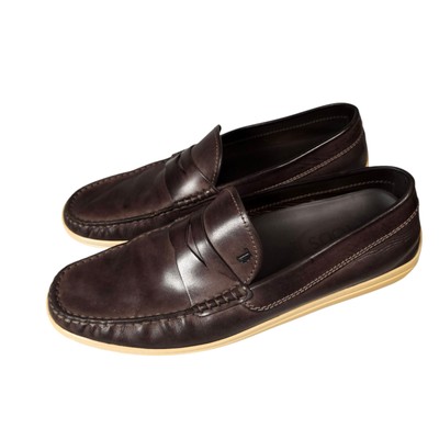 Tod’s Brown Leather DrivingPenny  Loafers Men Size 9 - US 10.5