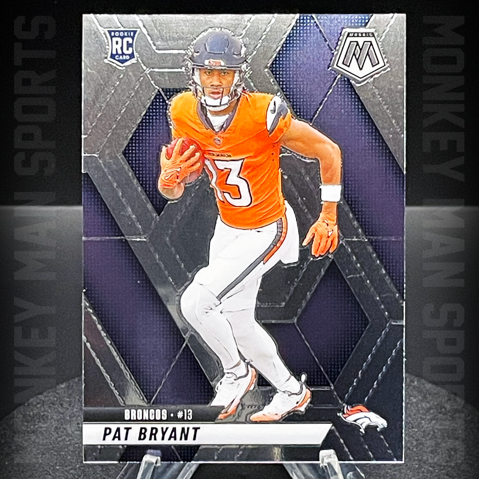 2025 Mosaic Football - Pat Bryant Rookie RC - #379 BRONCOS MINT