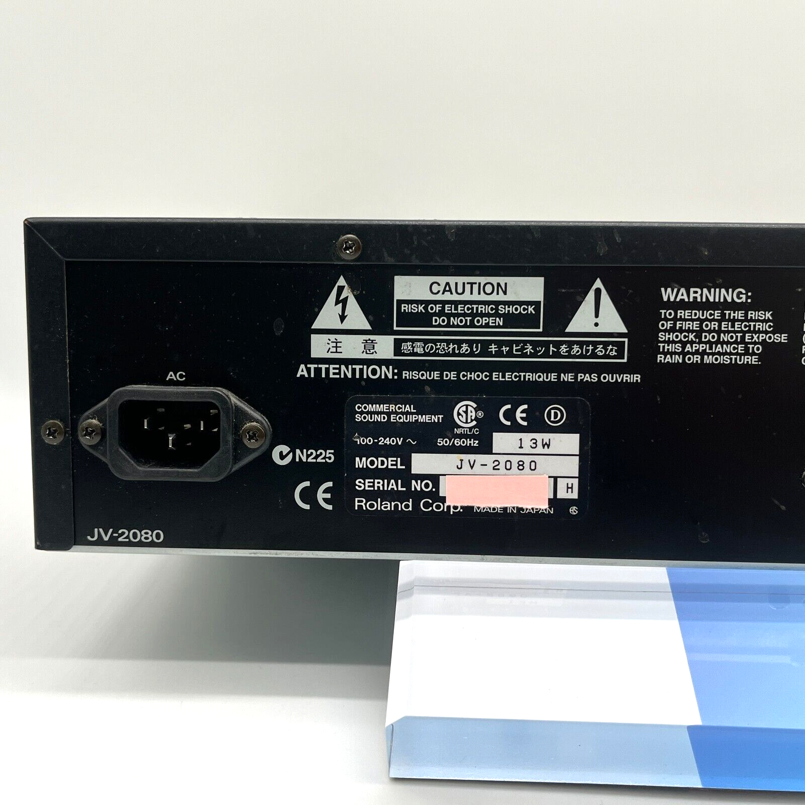 Roland JV-2080 64 Voice Synthesizer Keyboard Sound Module
