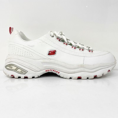 

Skechers Womens D Lites Tiffany 11097 Белые повседневные туфли Кроссовки Размер 7,5, Белый, D Lites Tiffany