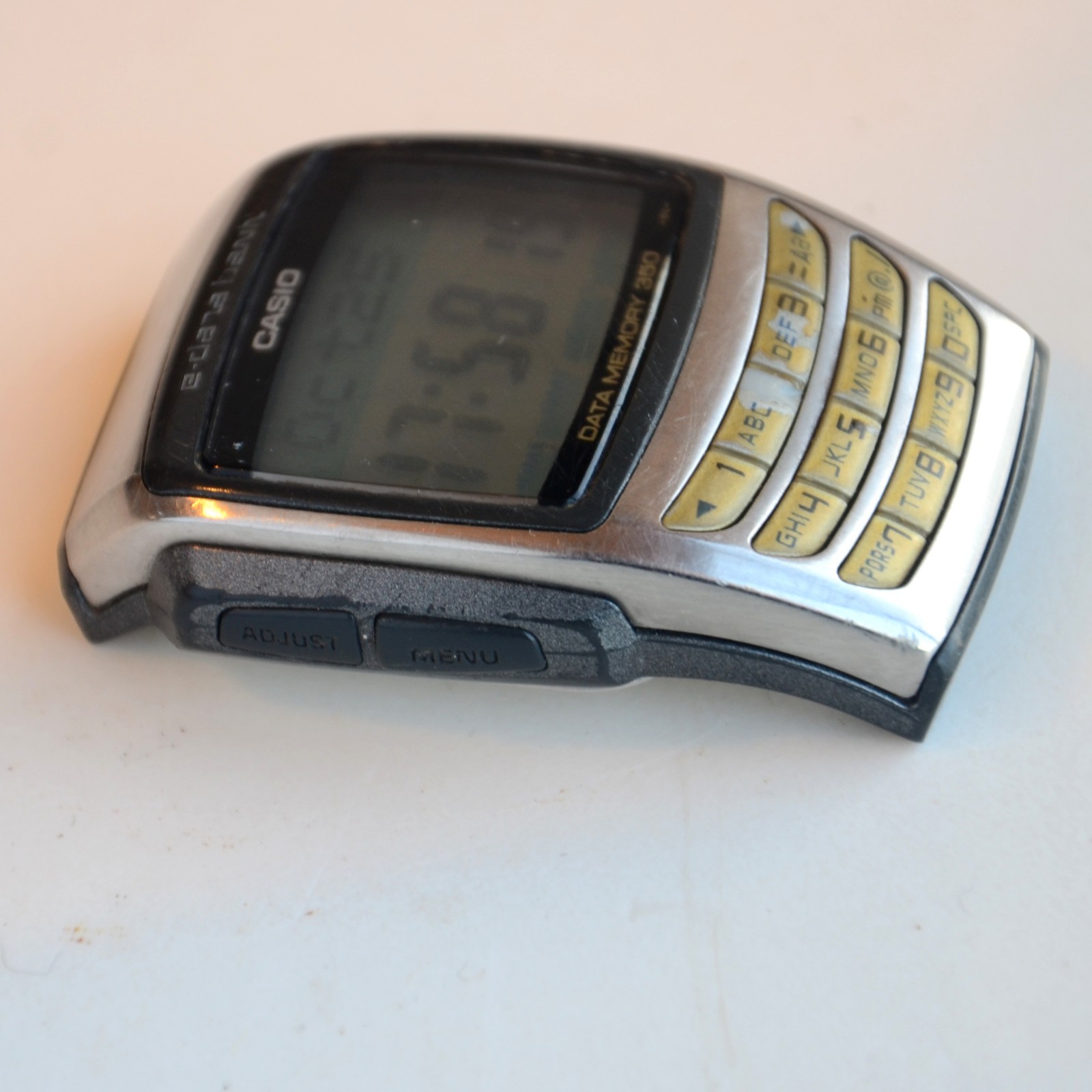 Rare Vintage Casio EDB-610 2551 E-Data Bank Memory 300 Calculator Watch For  Part