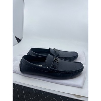 Calvin Klein Morrisi Loafers Mens Size 8 Navy Blue Driving Shoes CMMORISI-C