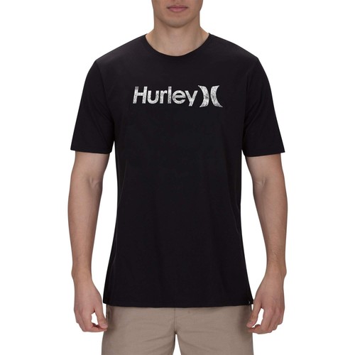 

[892205-013] Мужская футболка Hurley Premium One - Only Push Through, Черный
