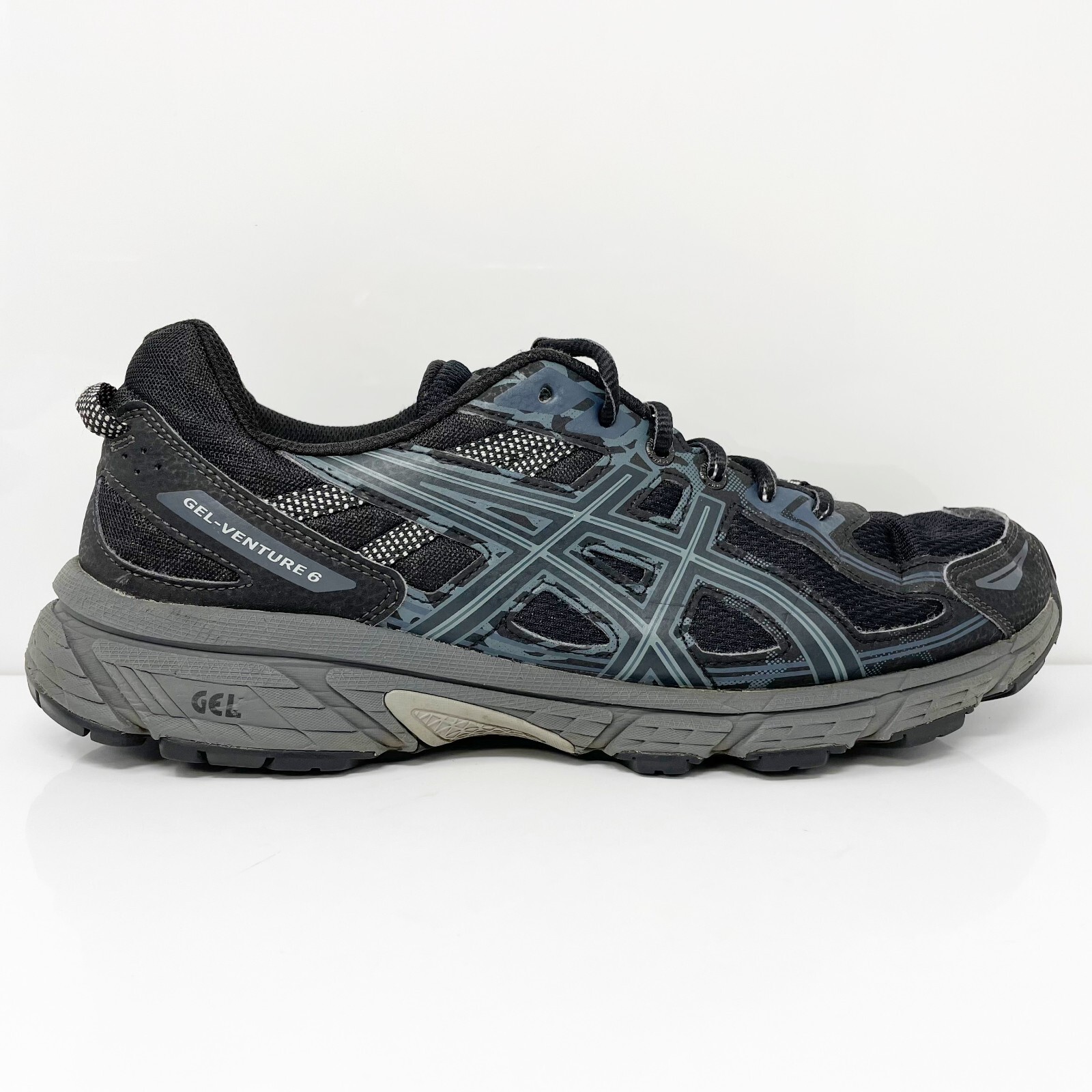 

Мужские кроссовки Asics Gel Venture 6 T7G1N, размер 11, Черный, Gel Venture 6