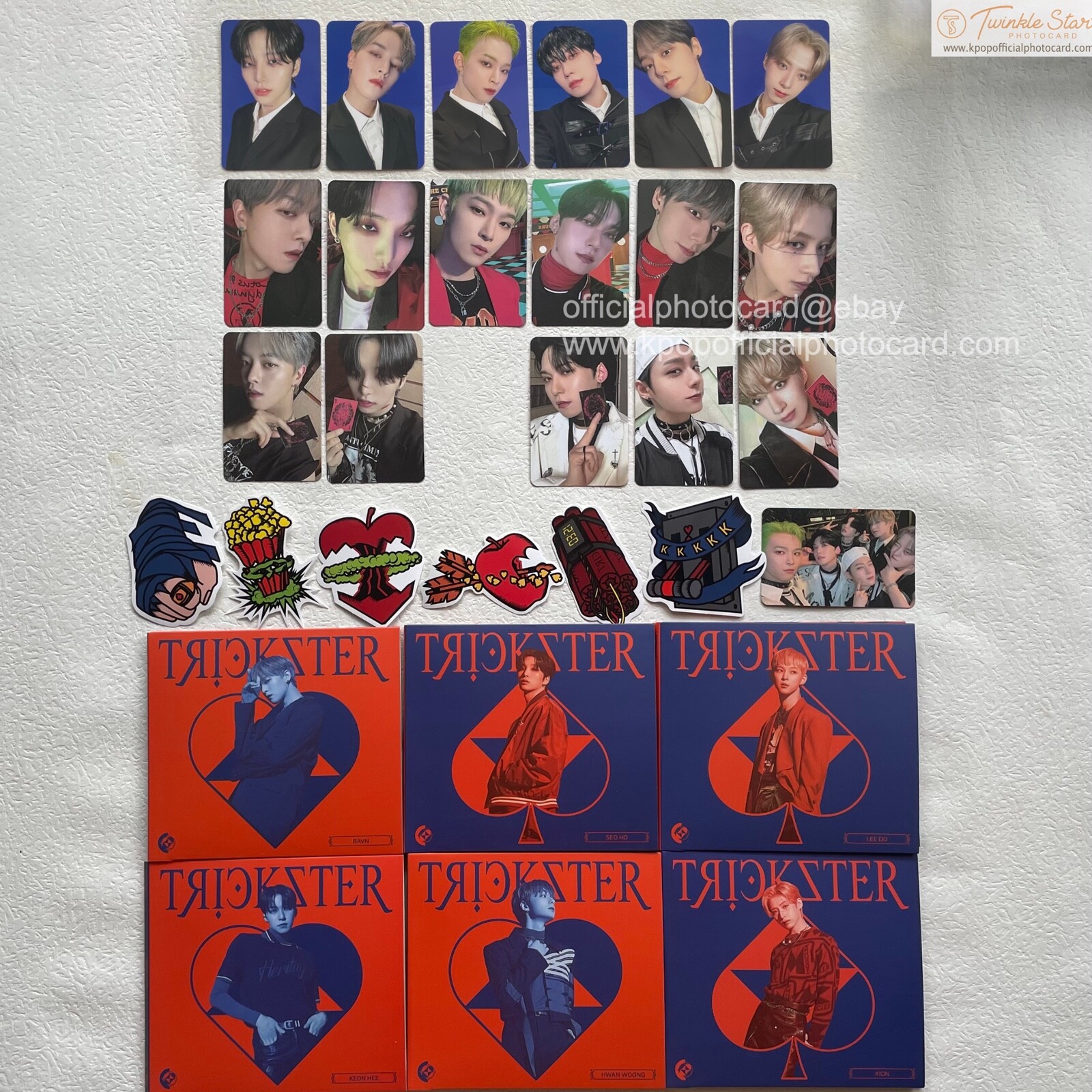 ONEUS TRICKSTER トレカ makestar 7.0 ソホ ONEUS Official 7th Mini Album [TRICKSTER] ON'EUS ALBUM