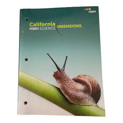 HMH Science California Dimensions Student Edition Grade 6