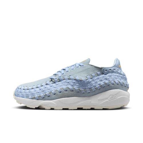 [FV6103-400] Женская ДЖИНСОВАЯ ткань Nike AIR FOOTSCAPE ИЗ СТИРАНОГО ДЖИНСОВОГО ПОЛОТНА СИНЕГО ЦВЕТА
