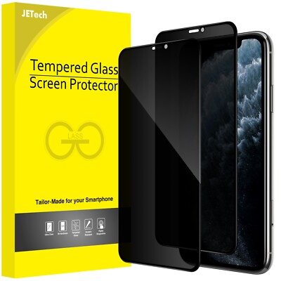 Privacy Full Coverage Screen Protector for iPhone 11 Pro/X/XS 5.8-Inch, 2-Pack