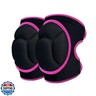 Knee Pads, Thick Sponge Anti-slip, Collision Avoidance Knee Pads, for Running, Mountaineering, House Working,Gardening Maintain (Pink, Medium)