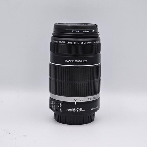 Canon EF-S Mount 55-250mm f/4-5.6 Auto & Manual Focus Zoom