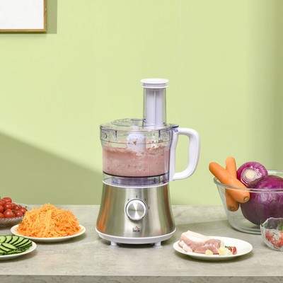 Food Processor for Chopping Slicing Shredding Mincing and Pureeing 500 W